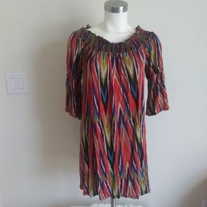 Voel women's blouse size XL 3/4 sleeves flared med